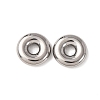 304 Stainless Steel European Beads STAS-D383-01B-P-1