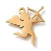 201 Stainless Steel Pendants STAS-R136-12G-1