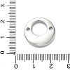 304 Stainless Steel Connector Charms STAS-C148-02P-3