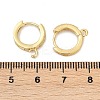 Brass Huggie Hoop Earring Findings KK-L152-20G-3