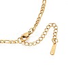 3MM 304 Stainless Steel Figaro Chain Necklaces NJEW-N058-13G-2