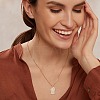 25Pcs 5 Style Zinc Alloy Enamel Pendants ENAM-SZ0004-33-6