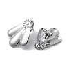 Tarnish Resistant 304 Stainless Steel Stud Earrings for Women and Men EJEW-Q381-02A-P-2