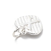 925 Sterling Silver Heart with Capital Letter Charms STER-S009-13X-S-2