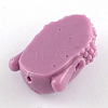 Dyed Buddha Head Synthetical Coral Beads CORA-R011-17-3