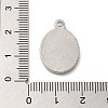 Non-Tarnish 304 Stainless Steel Pendants STAS-R223-21-3