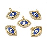 Brass Micro Pave Cubic Zirconia Pendants KK-E068-VB081-1-2