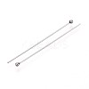 304 Stainless Steel Head Pins STAS-T065-40mm-20P-2