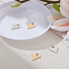 4Pcs 2 Colors 201 Stainless Steel Pendants STAS-LP0004-57-1