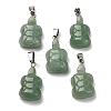 Natural Green Aventurine Pendants G-B127-06P-05-2