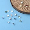 Brass Grade A Rhinestone Spacer Beads RSB034NF-6