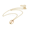 Colorful Cubic Zirconia Constellation Pendant Necklace LS-NJEW-H166-01K-1