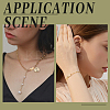 24Pcs 3 Colors Brass Beads KK-DC0002-49-4