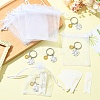 Alloy Enamel Flower Keychains KEYC-YW00209-4