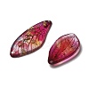 4Pcs Transparent Epoxy Resin Butterfly Wings Pendants RESI-C057-04B-2