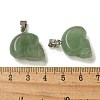 Natural Green Aventurine Pendants G-Z067-02P-02-4