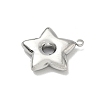 304 Stainless Steel Pendants STAS-L301-13P-2