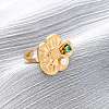 304 Stainless Steel Adjustable Cuff Rings for Women RJEW-B126-05G-01-1