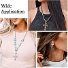 40Pcs 8 Styles Tibetan Style Alloy Pendants TIBEP-YW0001-88-6