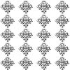 Tibetan Style Alloy Beads TIBEB-FH0001-32AS-RS-1