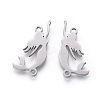 Non-Tarnish 201 Stainless Steel Links LS-STAS-F231-114P-2