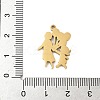Mother's Day 304 Stainless Steel Enamel Pendants STAS-R168-03C-G-3