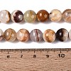Natural Wood Lace Stone Wooden Jasper Beads Strands X-G-B128-A04-04-5