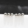 Tarnish Resistant 201 Stainless Steel Beaded Horizontal Bar Stud Earrings with 316 Stainless Steel Pin for Women STAS-K238-01P-4