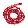 Electroplate Transparent Glass Beads Strands LS-EGLA-A035-T3mm-A01-2