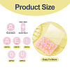 100Pcs 5 Styles Transparent Acrylic Beads TACR-TA0001-54B-4