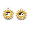 Alloy Enamel Pendants PALLOY-N153-58-2