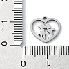 Non-Tarnish 304 Stainless Steel Charms STAS-C097-38B-P-3