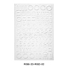 Hot Stamping Nail Art Stickers Decals MRMJ-R088-33-R082-02-2