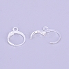 Brass Leverback Earring Findings LS-KS-TAC0003-12S-2