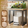 Square Wood Furniture Legs AJEW-WH0661-19A-5