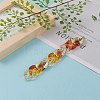 Handmade Glitter Powder Transparent Acrylic Curb Chains AJEW-JB00867-3