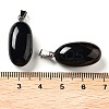 Natural Agate Dyed Pendants G-Q016-03H-3