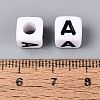 Opaque Acrylic Beads SACR-N020-04A-A-4