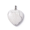 Natural & Synthetic Mixed Gemstone Pendants G-G956-B66-2