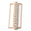 Alloy Rhinestone Belt Strap Buckles LS-PALLOY-F302-01KCG-1