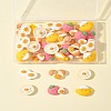 40Pcs Opaque Resin Cabochons CRES-FS0001-21-8