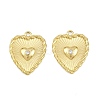 304 Stainless Steel Rhinestone Pendants STAS-P415-09G-1