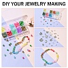 DIY Mixed Shapes Acrylic Beads & Alloy Pendants Bracelet Making Kits DIY-YW0010-99-3