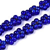 Handmade Silver Foil Glass Beads FOIL-N030-01B-1