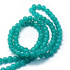 Baking Paint Imitation Jade Glass Round Bead Strands LS-DGLA-Q021-10mm-07-3