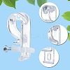 2 Sets Curtain Clear P Clips Hook IFIN-GF0001-24-3