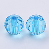 Transparent Acrylic Beads TACR-Q257-6mm-V40-2
