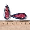 Dyed Synthetic Imperial Jasper Pendants G-P529-07H-3