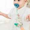80Pcs 20 Colors Eco-Friendly Plastic Baby Pacifier Holder Clip KY-PH0007-03-8