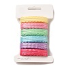 Polyester and Nylon Wavy Edged Ribbon Sets DIY-Z029-01F-2
